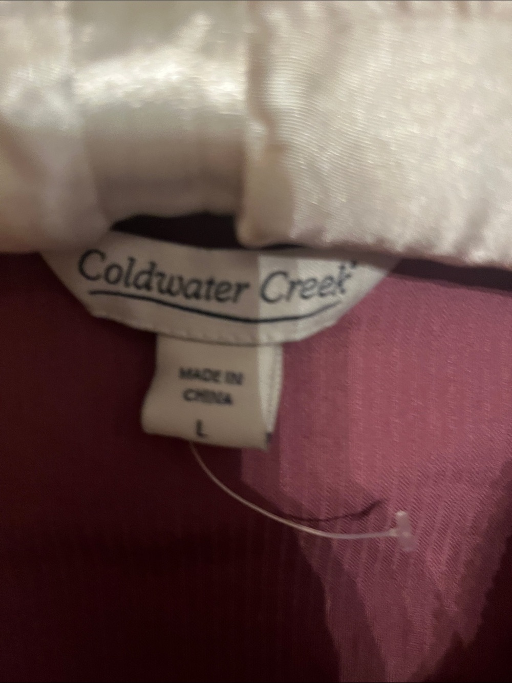 Coldwater Creek Braeburn Corduroy Shirt/Jacket Sz L - Picture 4 of 7